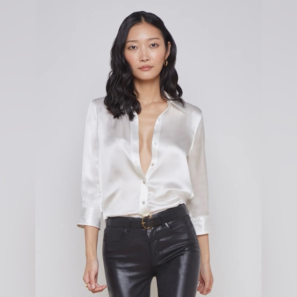 L'AGENCE Tops - NWT lagence Dani blouse